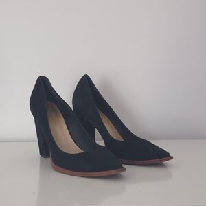 Loeffler Randall Suede Black Women's Heels
